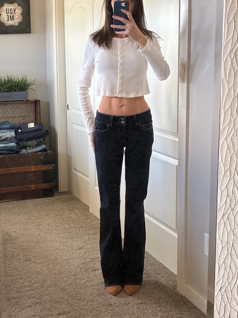 Paige low rise jeans 🔥